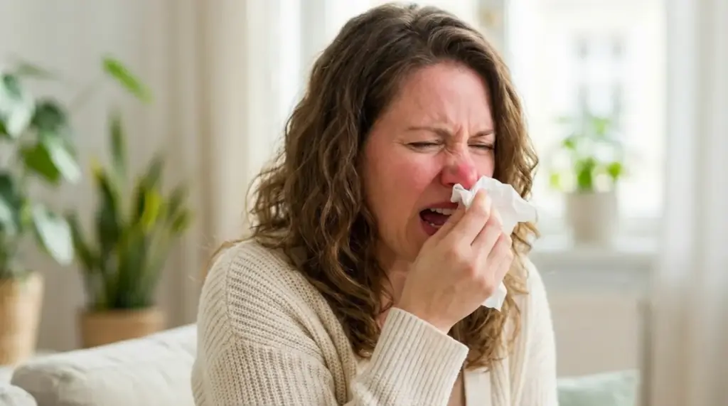 troubles physique allergies