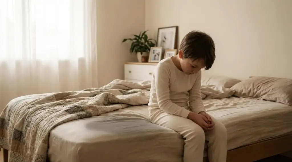 trouble du comportement enfanténurésie pipi au lit